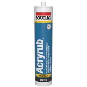Soudal Acryrub N beli 310 ml