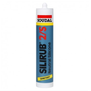 Soudal Silirub 2S prozorna - 300 ml