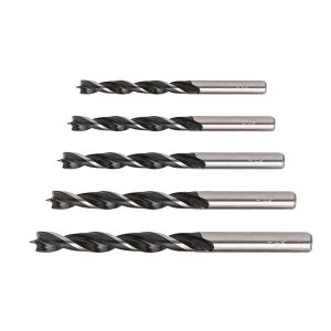 Raider 5-delni komplet svedrov za les fi 4, 5, 6, 8 in 10 mm