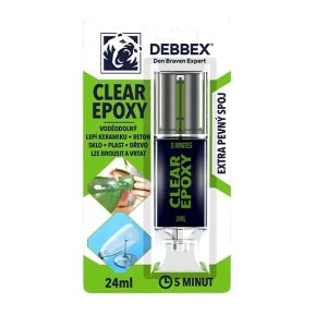 Debbex lepilo clear epoxy 24ml