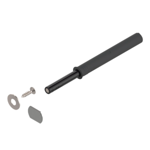 Blum 956A1004 tip-on dolgi, z magnetom, črni