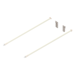 Blum ZRE.321S set rilingov za metabox, dolžina 350 mm, beli krem