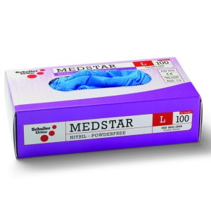Medstar nitril rokavice za enkratno uporabo L 100 kos