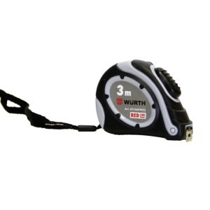 Würth žepni tračni meter 3m/16mm RED LINE