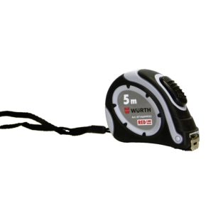 Würth žepni tračni meter 5m/16mm RED LINE